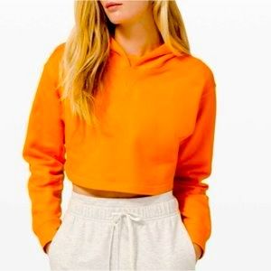 Bright 🍊 Lulu Cropped Hoodie